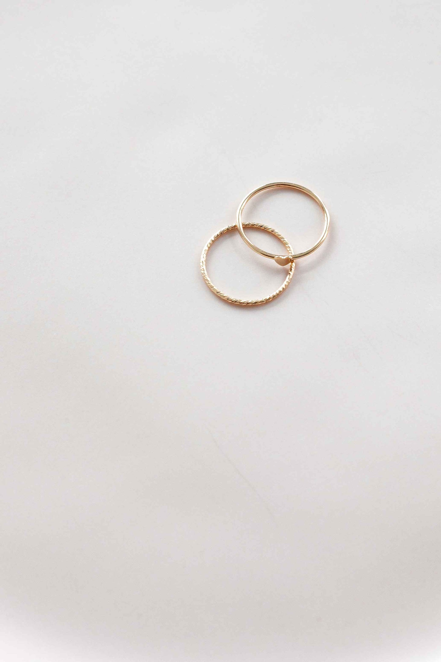14KT Solid Gold Twist Ring