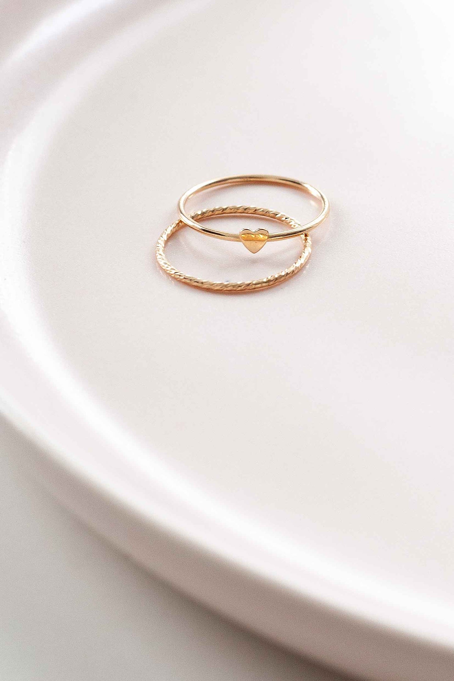 14KT Solid Gold Twist Ring
